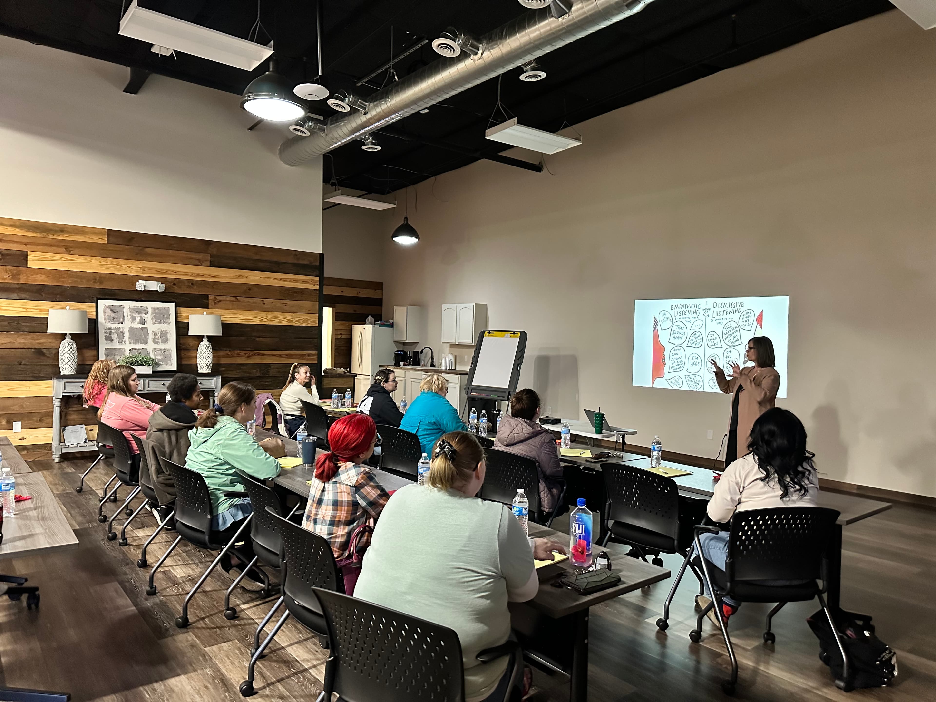Empower Upper Cumberland training session — participants learning the methodology